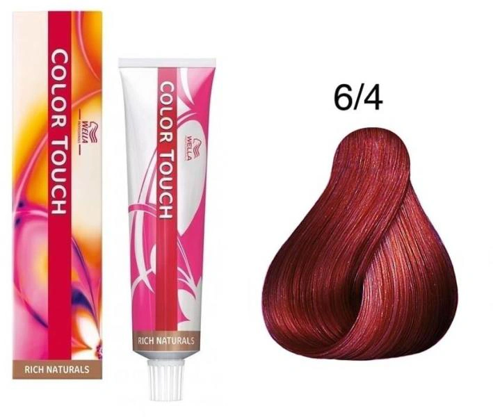 Wella Color Touch Hajszínező - 6/4 60ml Dark Blonde Red képe 1
